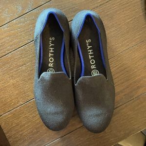 Rothy’s black loafer